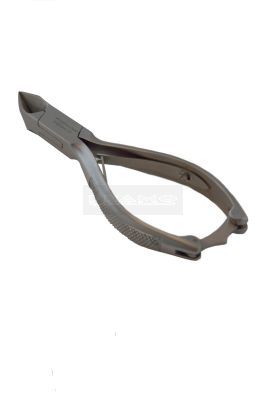 Nageltang - kopkniptang met kruisveer en sluiting 14 cm rvs uitvoering