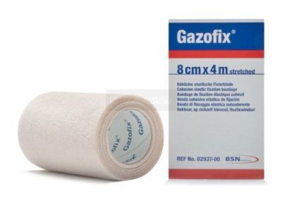 Gazofix fixatiewindsel 8 cm x 4 meter
