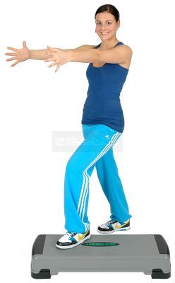 MamboMax Aerobic StepPro - stepdeck - stepbank