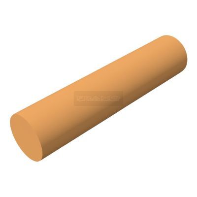 Knie- en enkelrol ø 15 x 65 cm antraciet coating Type II