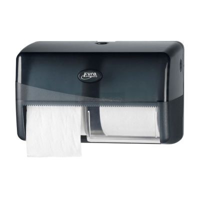 Pearl Black duo toiletrolhouder - compact (P50440)
