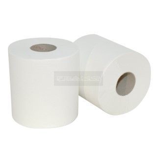 MIDI Euro cellulose poetsrol papier 2-laags 20 cm x 160 meter geperforeerd
