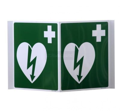 AED Panoramisch bord 20 cm x 40 cm MAC-2040