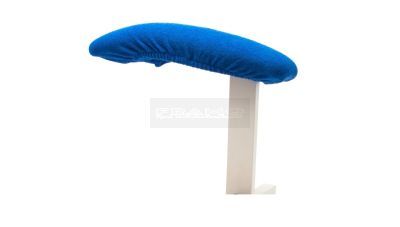 Badstofhoes voor armsteun L57 cm x B9,5 cm x H7 cm verkrijgbaar in 23 kleuren