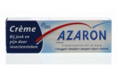 Azaron crème bij behandeling van insectenbeten 10 gram