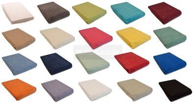 Badstofhoes XL 80 cm breed zonder uitsparing verkrijgbaar in 23 kleuren