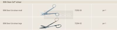 BSN Clean Cut schaar - gipsverbandschaar small