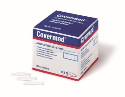 Leukoplast soft - CoverMed huidvriendelijke injectiepleister 2 cm x 4 cm à 500 stuks