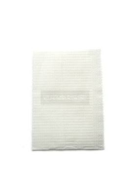 Merbach dental towel 2-laags 500 stuks wit