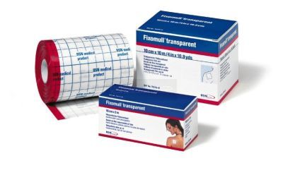 Fixomull transparant waterdichte wondfolie 5 cm x 10 meter