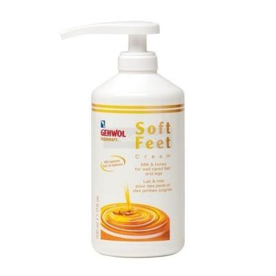 Gehwol fusskraft soft-feet crème met pomp 500 ml