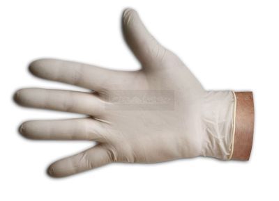 Nitrile handschoenen poedervrij à 100 stuks wit - UITVERKOOP