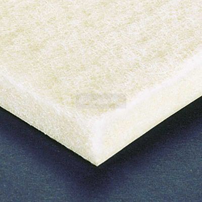 Hapla mixture wol-viscose zelfklevend 22,5 x 45 cm x 10 mm wit