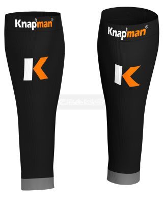 Knapman Active Strong compressie kuit sleeves zwart