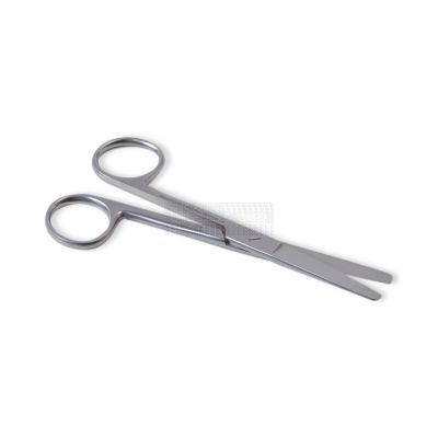 Schaar stomp - stomp 14 cm rvs uitvoering voor linkshandigen