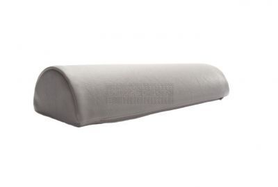 Massagerol halfrond 40 cm x 15 cm x 7,5 cm wit