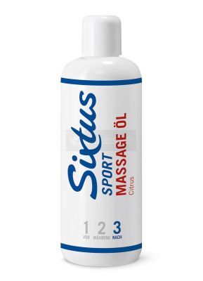 Sixtus Sixtufit massage olie citrus 500 ml - 0,5 liter