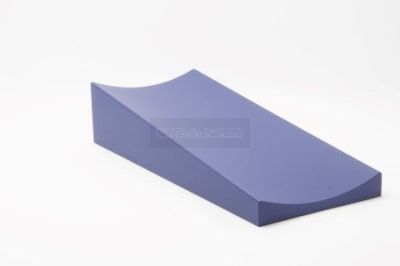 Armkussen - injectiekussen PU coating 45 x 20 x 8 / 1 cm blauw