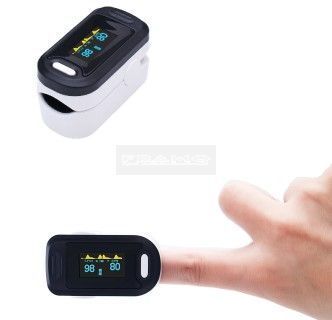 Vingerpulse oximeter saturatiemeter - 2 x AAA - Adult