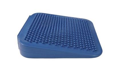 Wigvorm sitting wedge soft-senso dynamisch zitkussen blauw