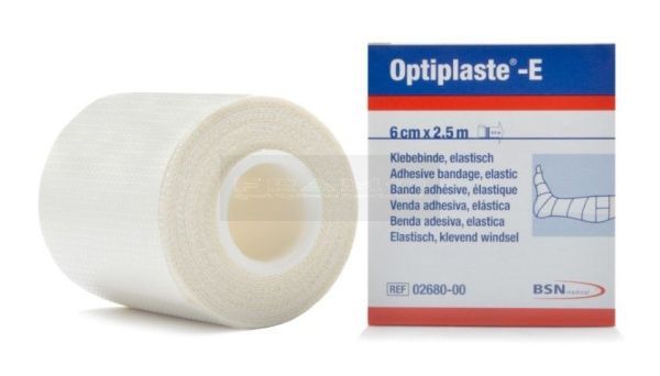 Optiplaste-E 6 cm x 4,5 meter per stuk verpakt