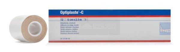 Optiplaste-C 6 cm x 4,5 meter grootverpakking à 12 stuks