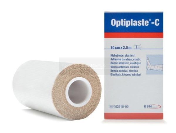 Optiplaste-C 10 cm x 4,5 meter per stuk verpakt