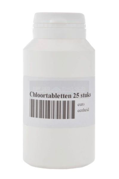 Chloortabletten 9451N à 25 stuks