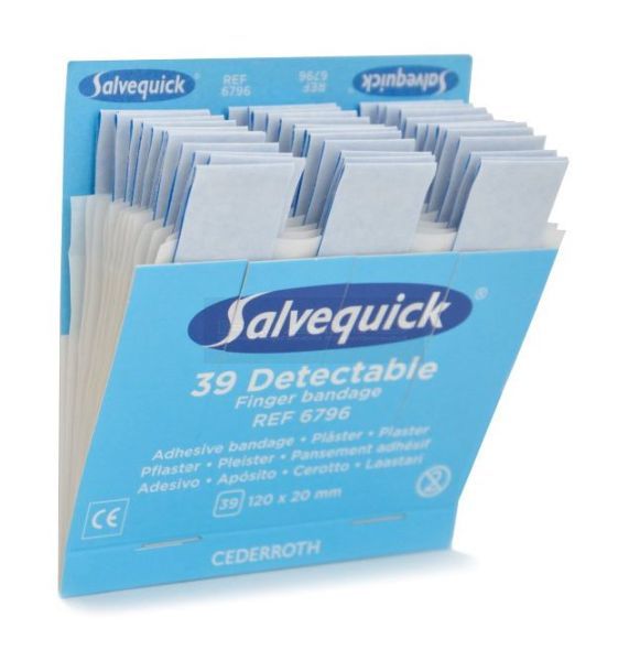 Salvequick 6735 navulling detectable 6 x 35 stuks los