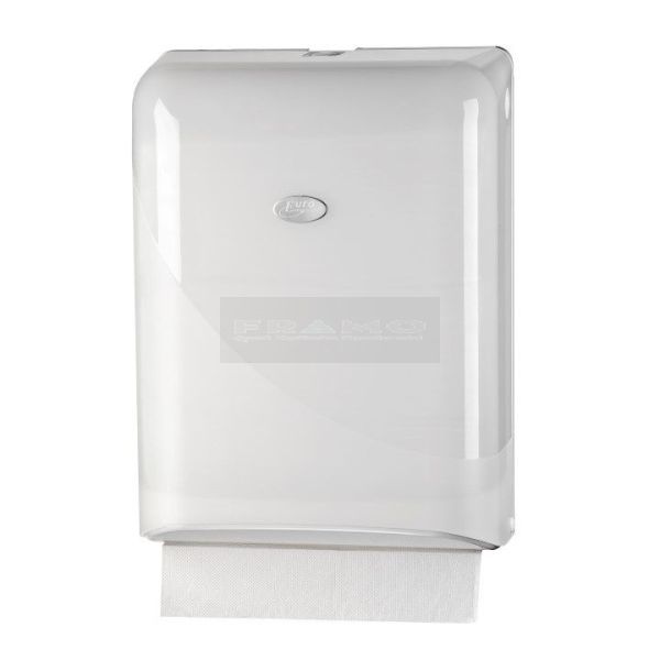 Pearl White handdoek dispenser - Interfold