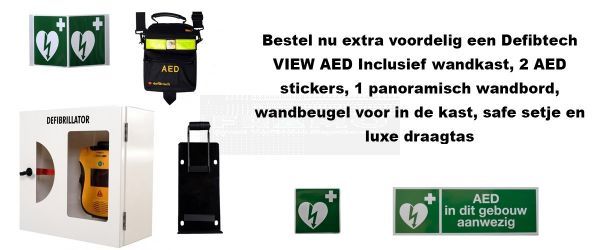 Defibtech Lifeline VIEW AED ACTIEPAKKET