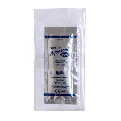 Aquasonic contactgel - ultrasoundgel steriel 48 x sachet à 20 gram