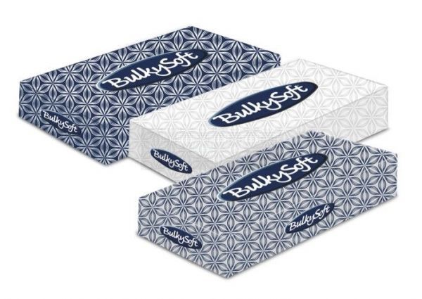 BulkySoft facial tissues à 100 stuks 2-laags groothandel