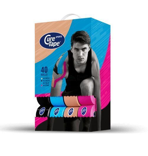 CureTape sports Big Boy voordeel box - 40 rollen