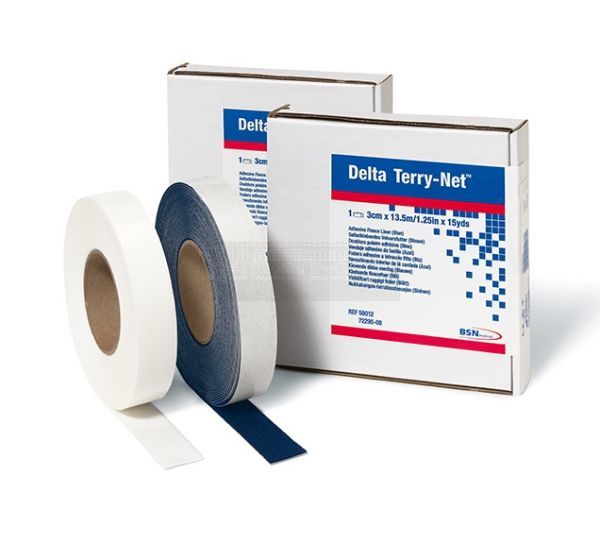 Delta Terry-Net adhesive fleece 3 cm x 13,7 meter blauw