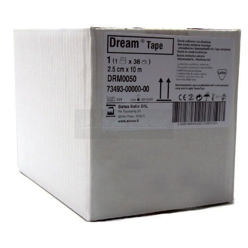 DreamTape sporttape 2,5 cm x 10 meter doos à 36 stuks