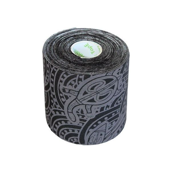 DynamicTape Eco 7,5 cm x 5 meter zwart-grijs