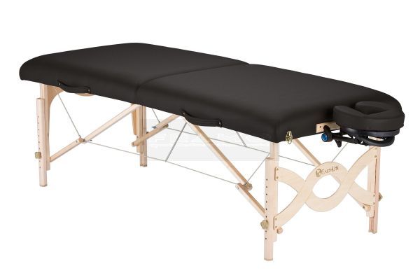 Earthlite Avalon XD koffermassagetafel 76 cm x 185 cm zwart