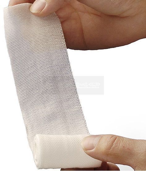 Hekalast elastisch hydrofiel 4 cm x 4 meter - à 20 stuks