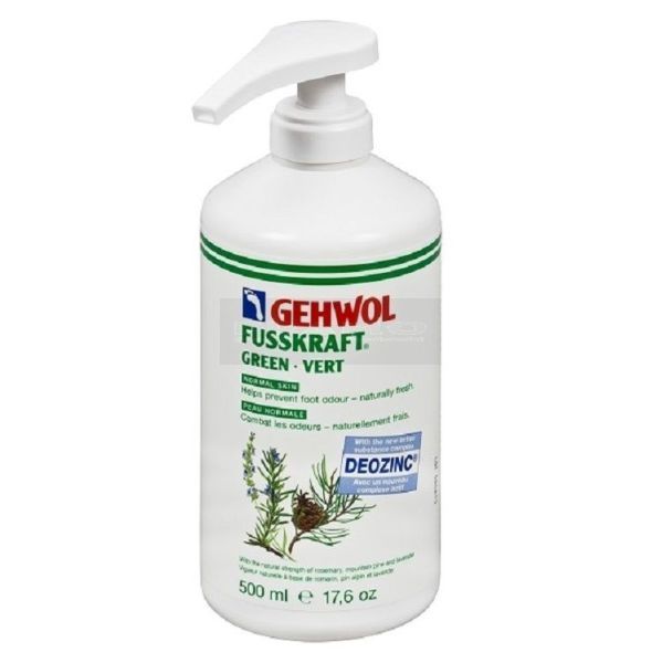 Gehwol fusskraft groen, licht invettende crème 500 ml