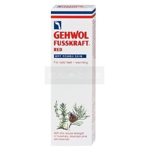 Gehwol fusskraft rood, verwarmende voetcrème 75 ml