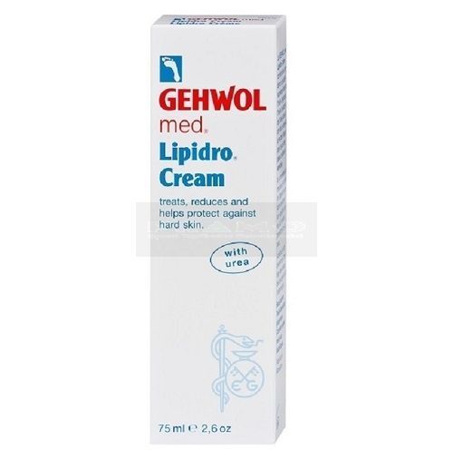 Gehwol Med lipidro crème, bij droge gevoelige huid 75 ml