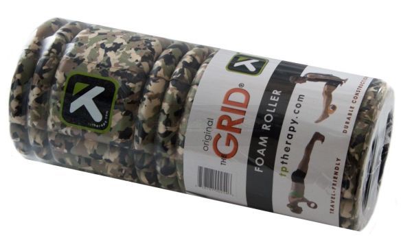 The Grid triggerpoint foam roller 33 cm camouflage leger