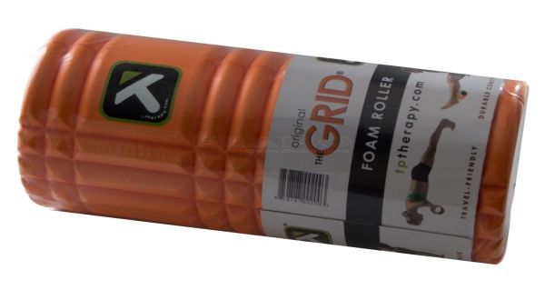 The Grid triggerpoint foam roller 33 cm oranje