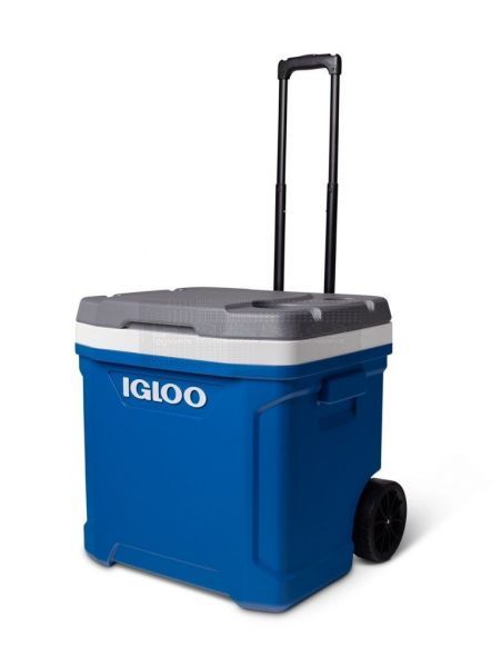 Igloo koelbox Latitude 60 roller / 56 liter blauw