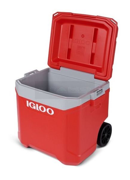 Igloo koelbox_Latitude_60_roller_57_liter_rood_FRAMO_sport_open