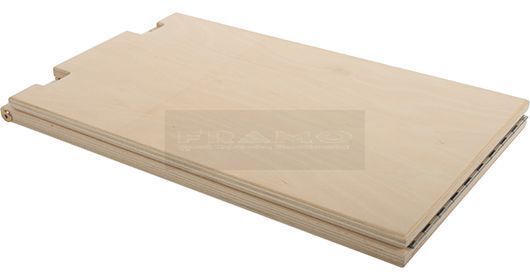 Incline board hout, verstelbaar in 4 standen 10°, 15°, 20° en 25°