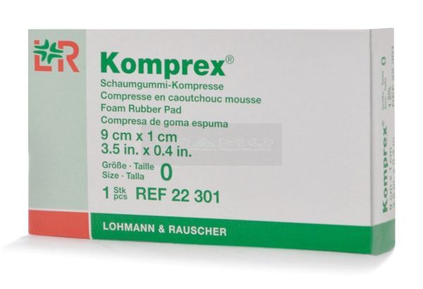 Komprex kompresse niervormig gr. 0 dikte 10 mm doosje