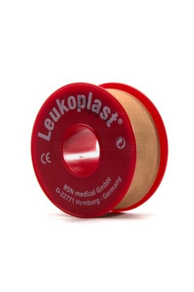 Leukoplast beige fixatiepleister 2,5 cm x 9,2 meter