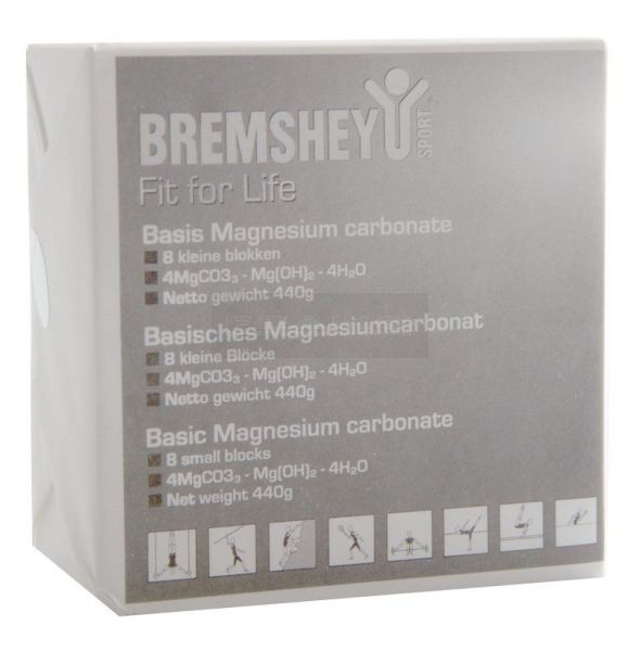 Gymnastiek magnesium blok à 55 gram per stuk los